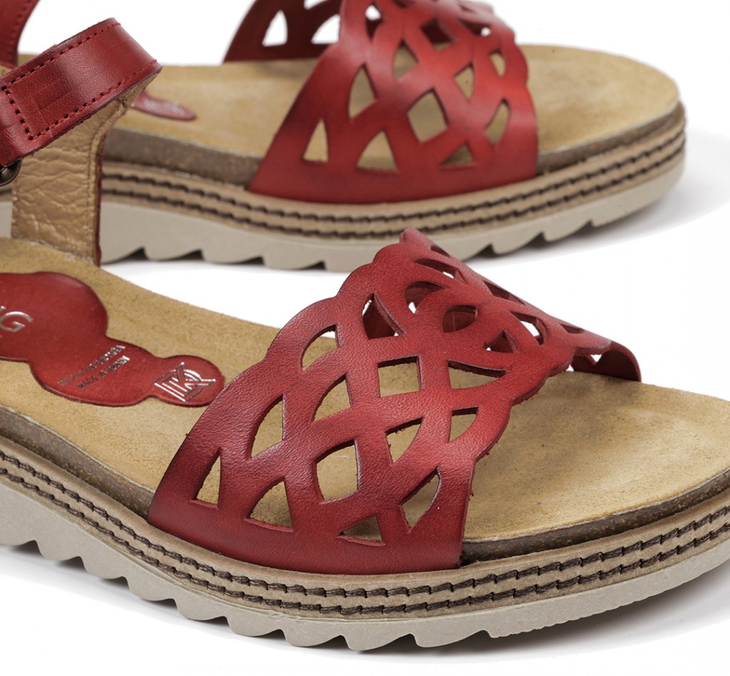 ESPE D8179 Roter Sandale
