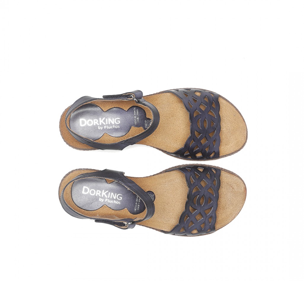 ESPE D8179 Blauer Sandale