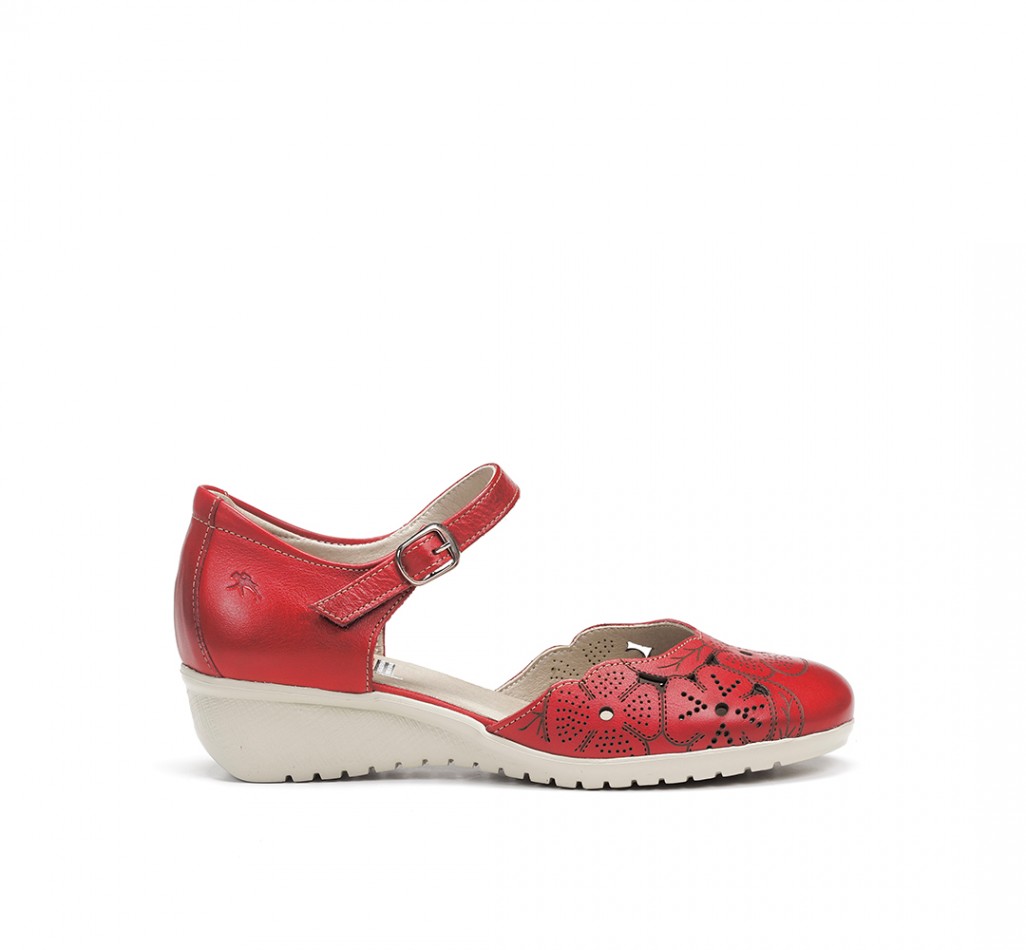 YODA F0183 Sapato Vermelho