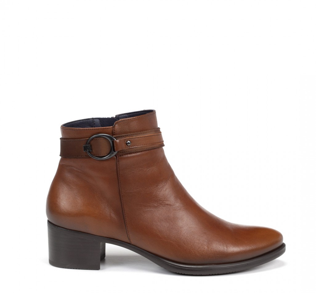 ALEGRIA D7952 Brown Ankle Boot