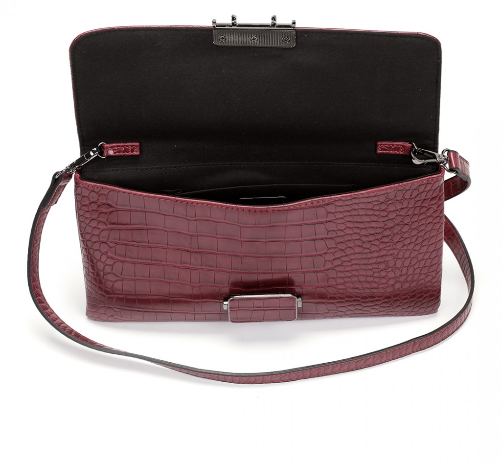 BO1002 Bolso Portefeuille rouge