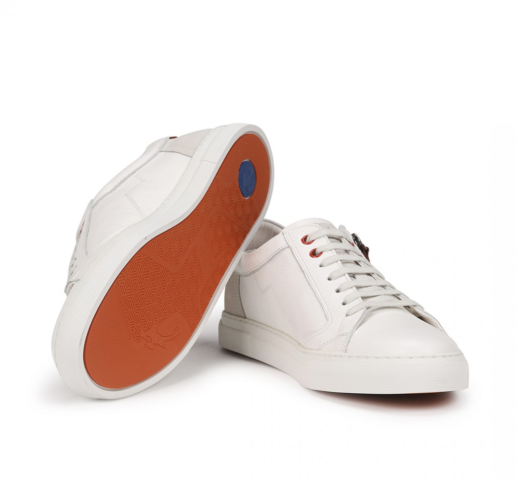 NIKO F1410 White Sneakers
