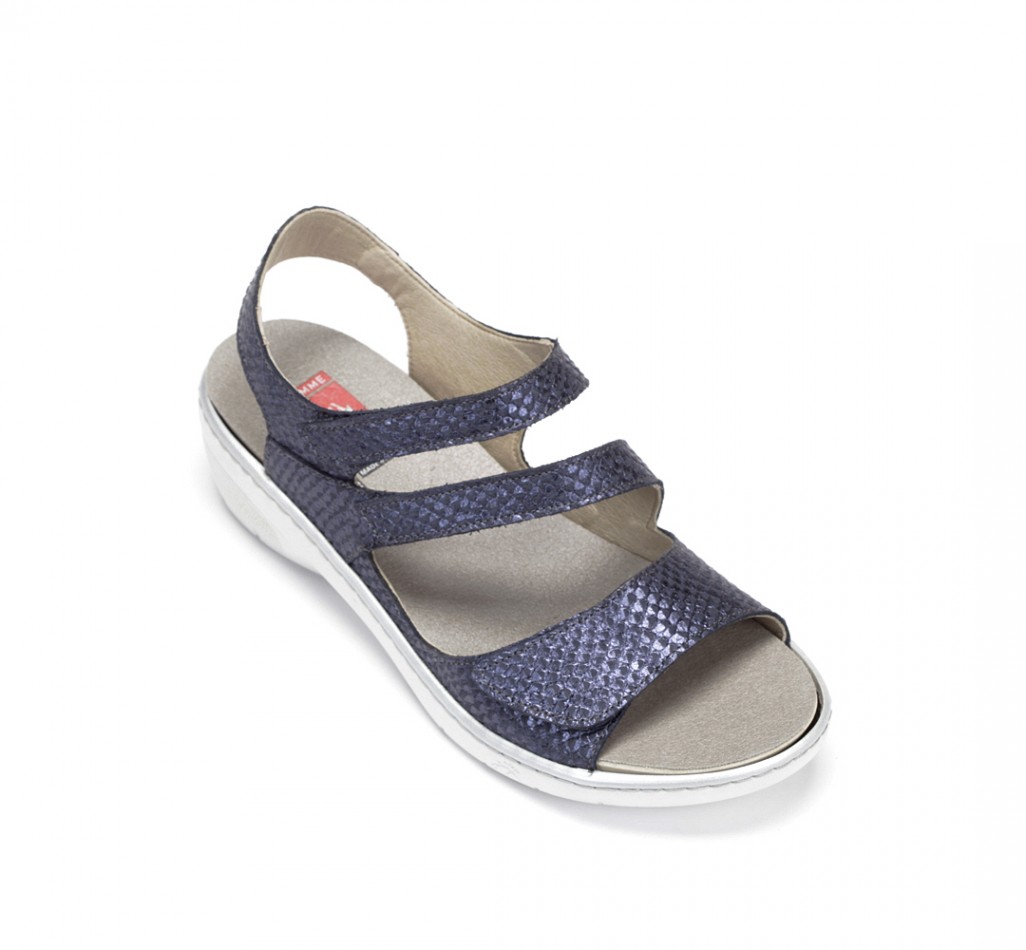 SOLLY F0550 Blauer Sandale