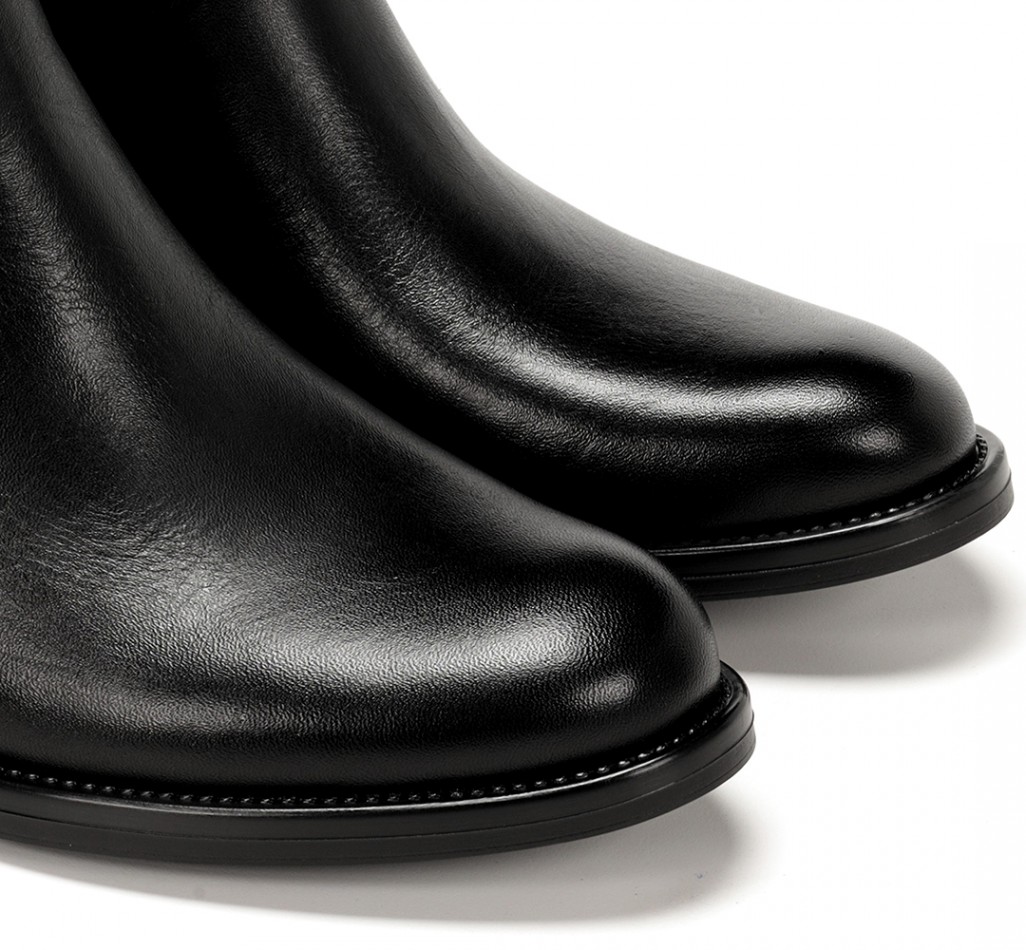 CHIARA D8966 Black Ankle Boot