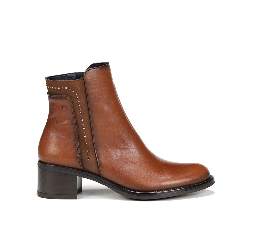 CHIARA D9134 Brown Ankle Boot
