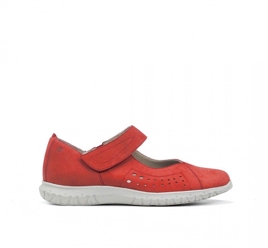 SILVER D8227 Roter Turnschuhe