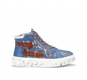 TROZOS D8752 Blue Sneakers