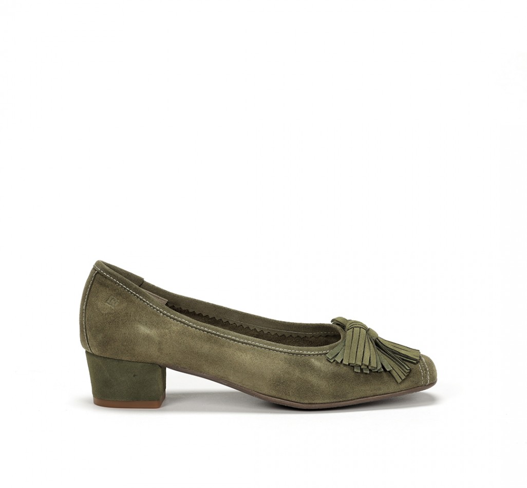 PAMEL D9099 Green High Heel shoe