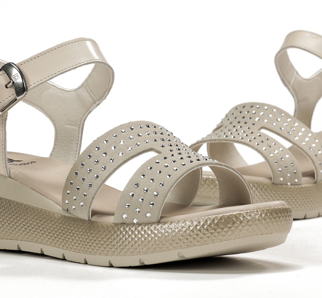 EVER D9314 Sandal Taupe