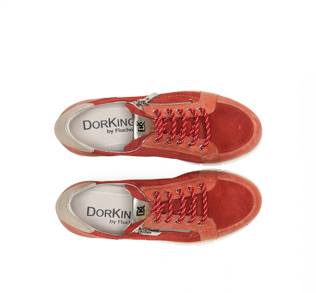 INDIA D9300 Red Sneakers