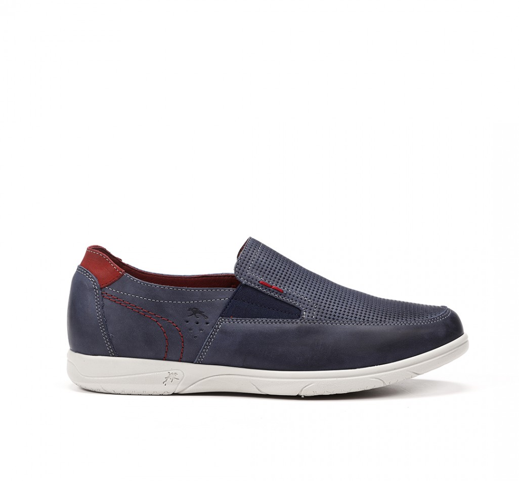 SUMATRA F0118 Blauer Schuh