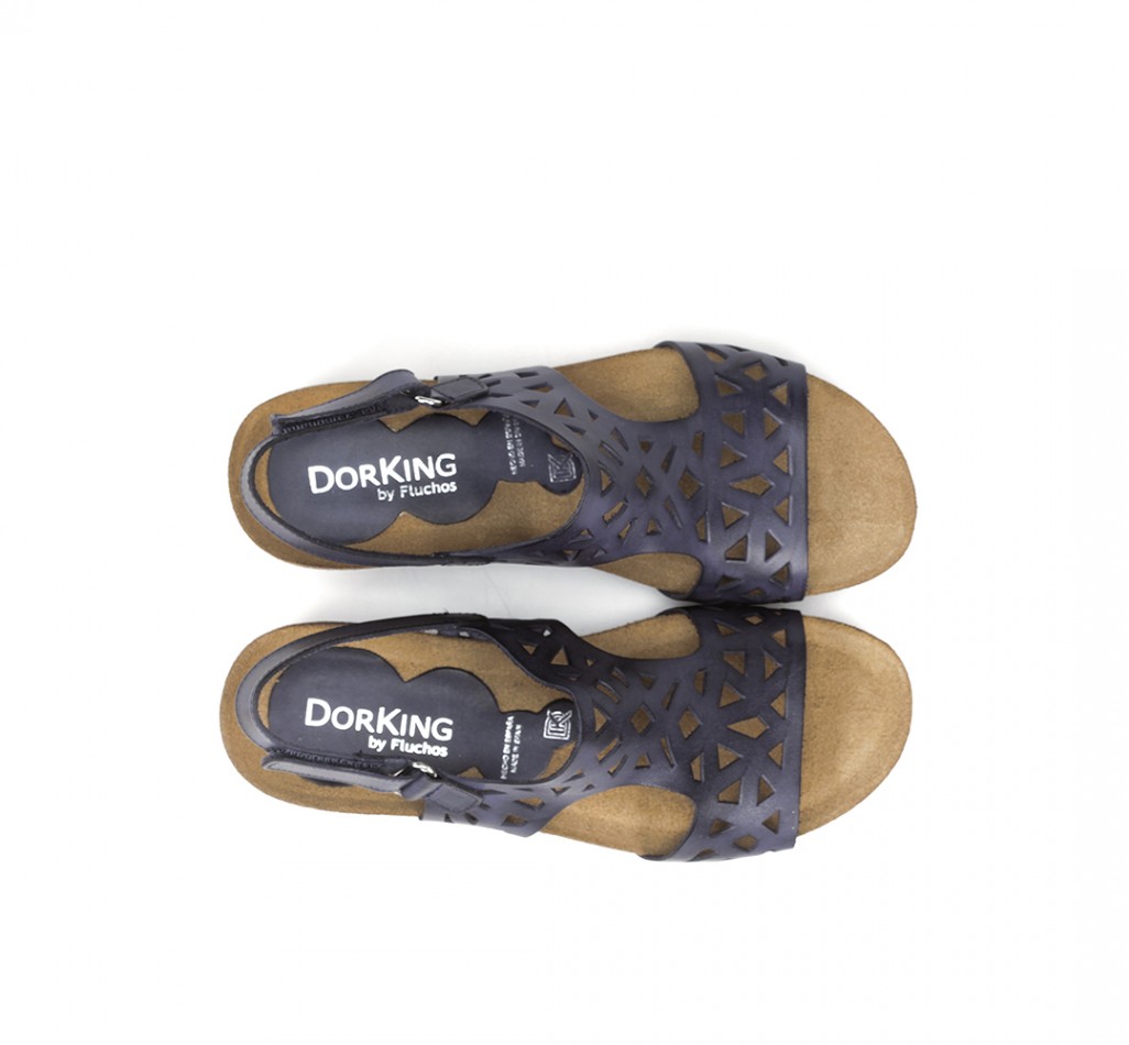 SUMMER D8156 Blauer Sandale