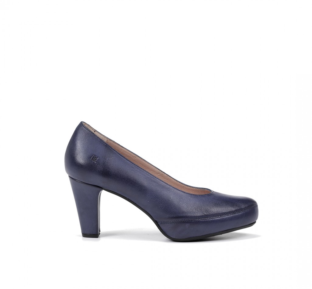BLESA D5794 Blau-attierter Schuh
